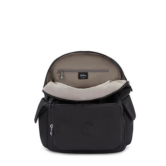 Kipling City Pack Backpacks Black Noir | AU 1523OK